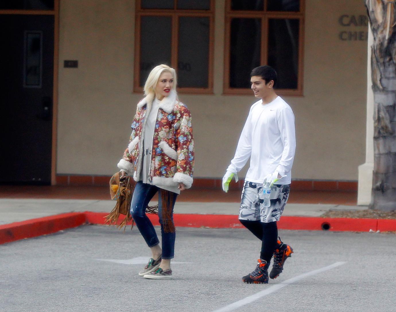 Holiday Wedding? Gwen & Blake Enjoy Her Son Kingston's Baseball Game