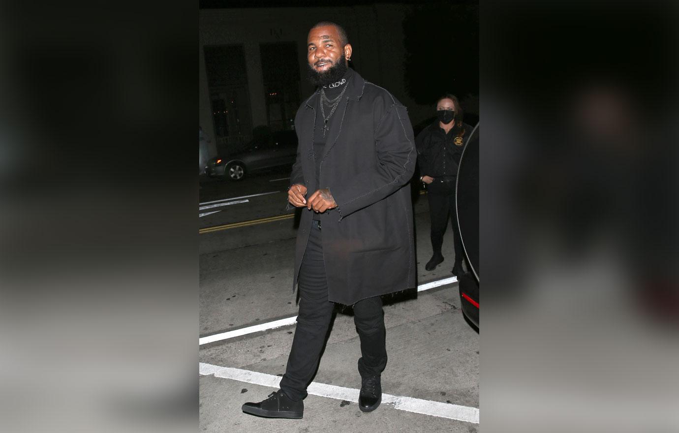 rapper the game money seized sexual assault accuser hits town expensive dinner