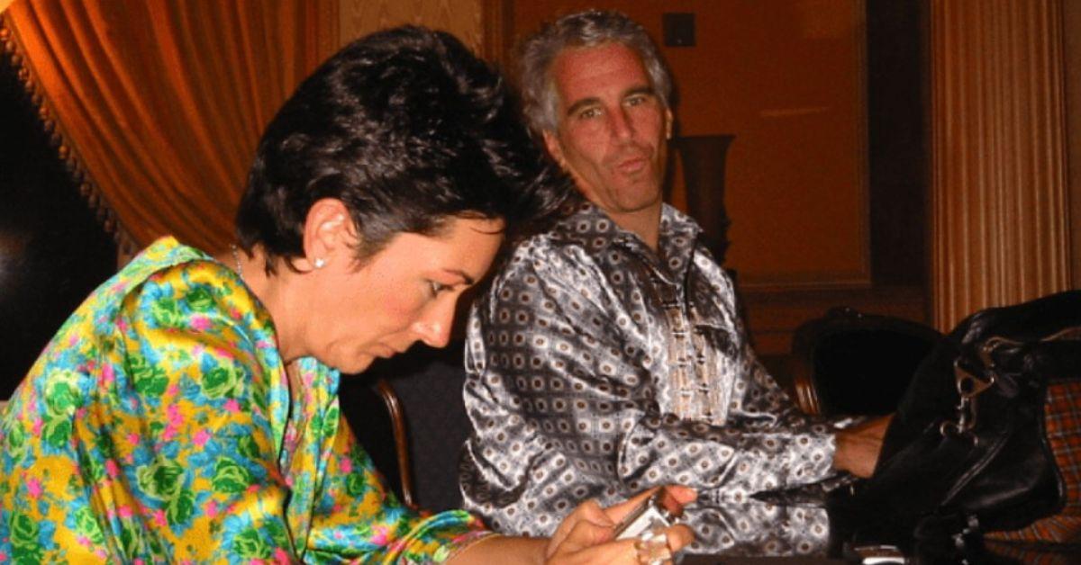 Photo of Ghislaine Maxwell and Jeffrey Epstein 