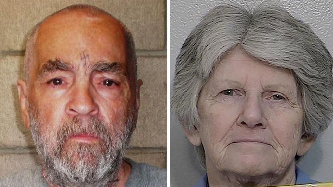 picture of Charles Manson and Patricia Krenwinkel