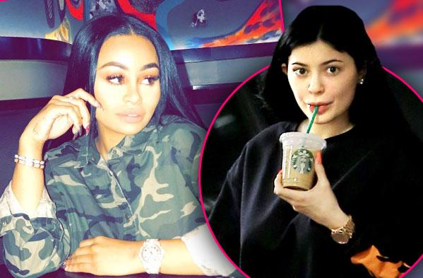 //Blac Chyna Kylie Jenner Feud Instagram Make Up pp