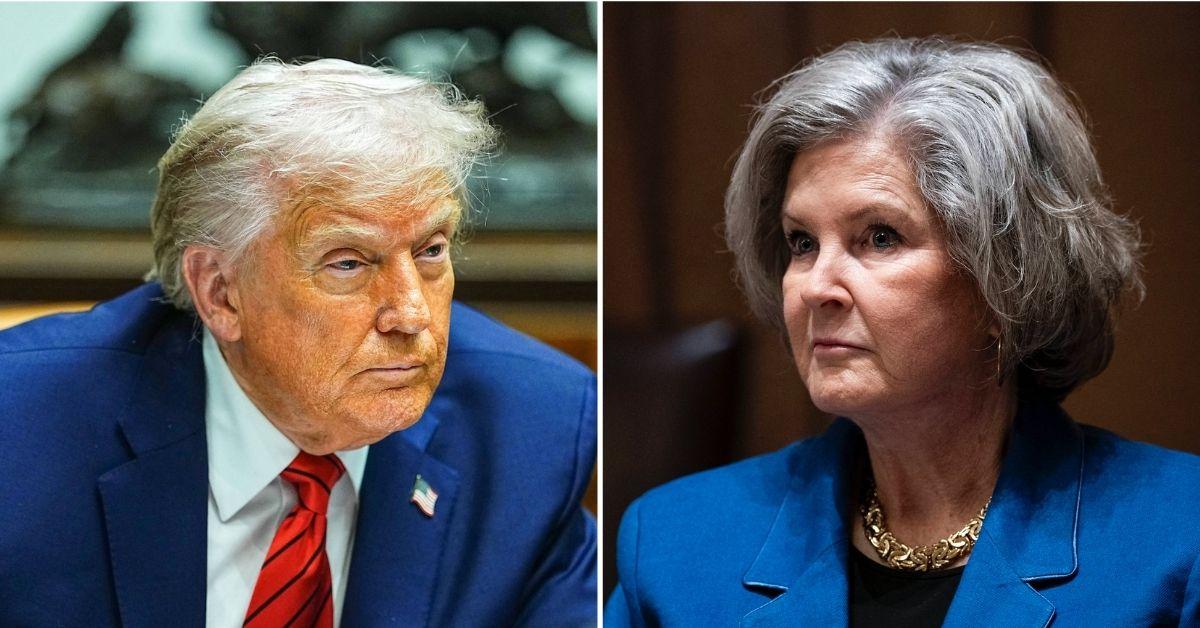 Photo of Donald Trump, Susie Wiles