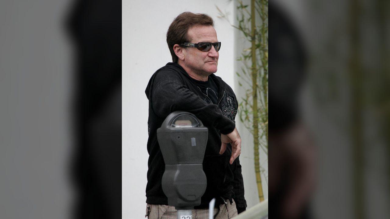 Robin Williams worried he didn't 'know how to be funny' anymore, according to a makeup artist.
