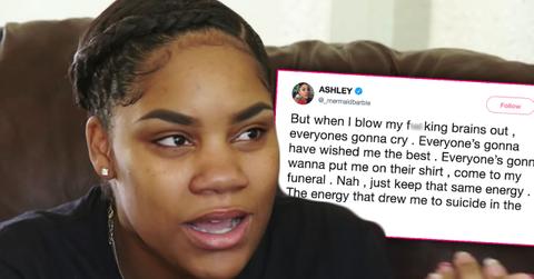 Teen Mom Young Pregnant Threatens Suicide Ashley Jones