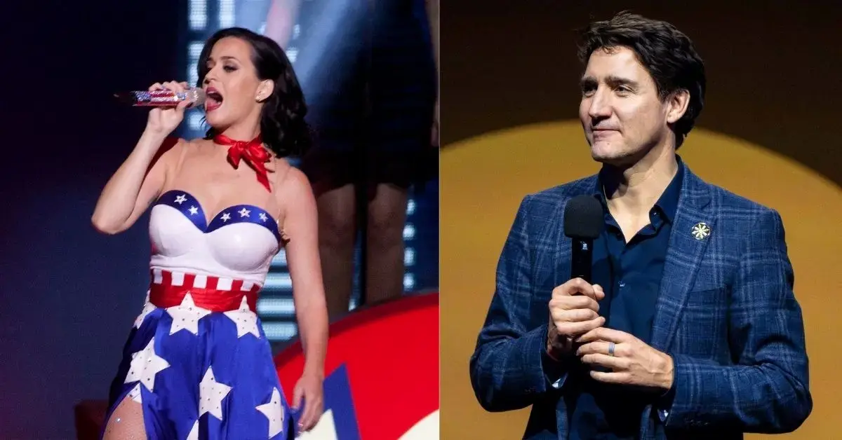 Photo of Justin Trudeau and Katy Perry