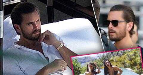 //scott disick cheating kissing kourtney kardashian pp