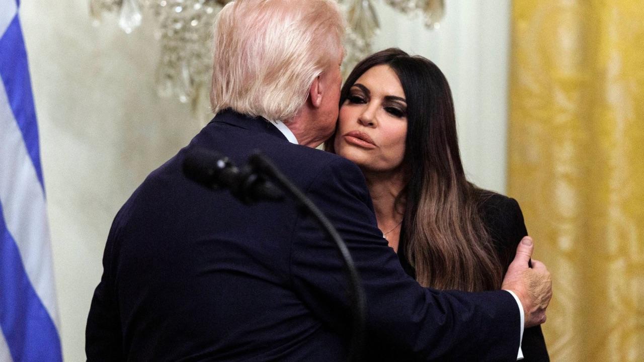 Photo of Donald Trump, Kimberly Guilfoyle