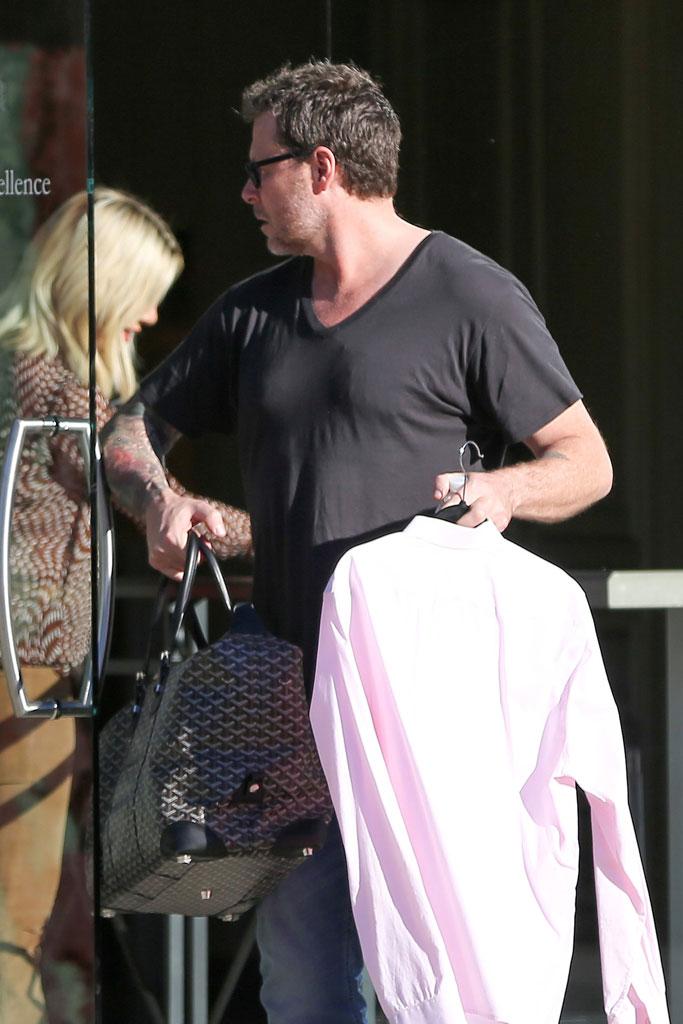 Tori Spelling Broke Dean McDermott Goyard Luggage