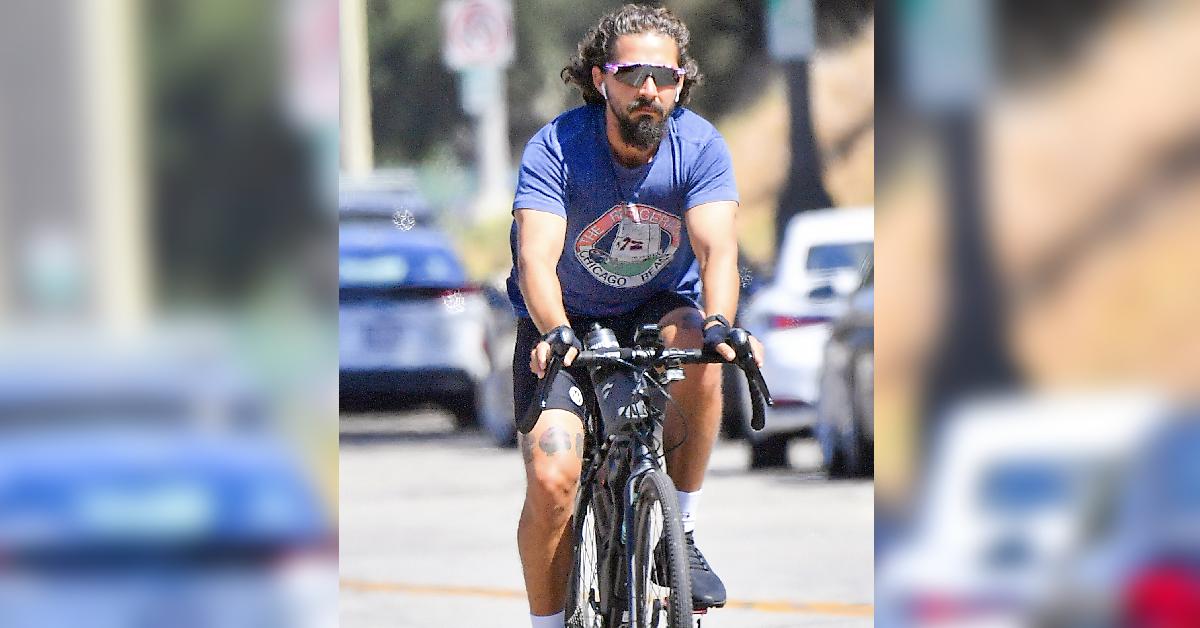 shia lebeouf biking pp