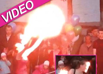 //fire baton girl face