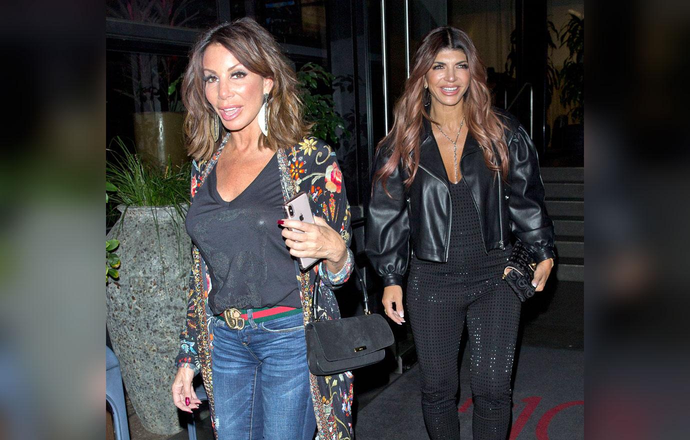 Teresa Giudice Danielle Staub Have Dinner