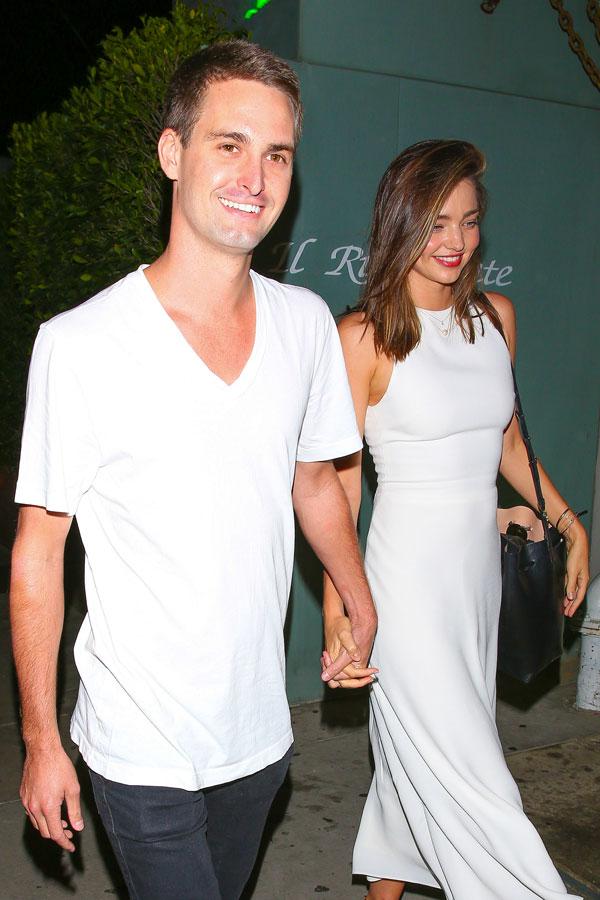 Miranda Kerr Evan Spiegel Photos