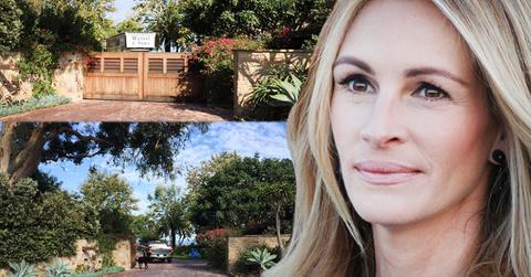 //julia roberts divorce moving trucks spotted at stars home pp