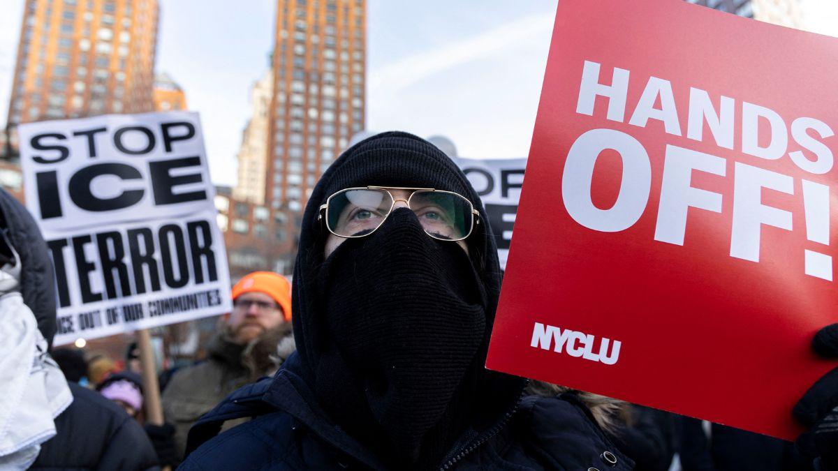 Photo of ICE protest