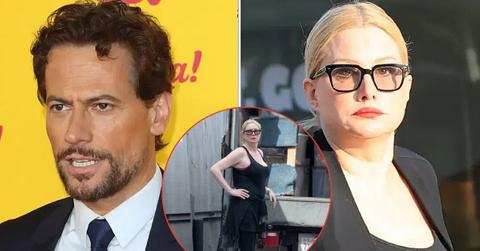 Split photo of Ioan Gruffudd, Alice Evans