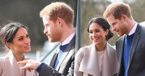 Meghan Markle Prince Harry Wedding PDA