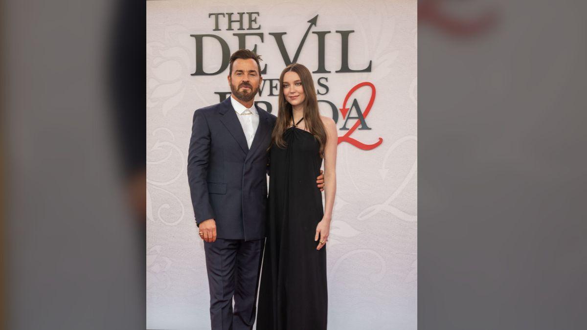 Photo of Justin Theroux and wife Nicole Brydon Bloom