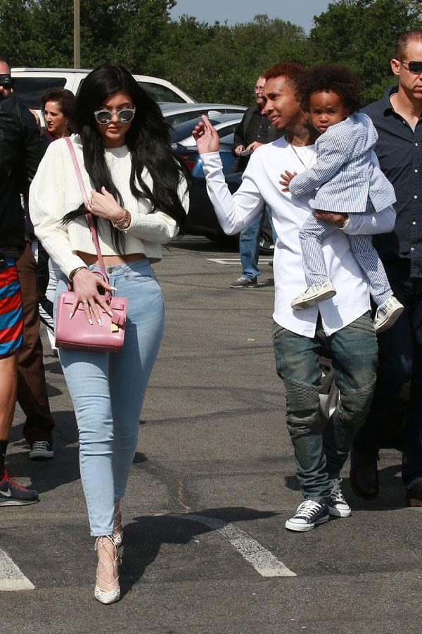 Kardashian Family Attends Church For Easter Sunday