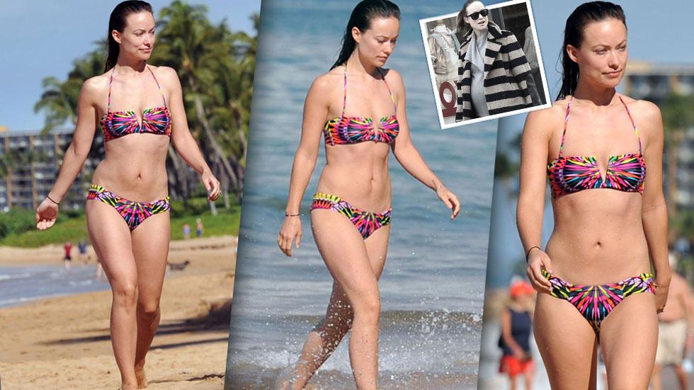 //olivia wilde post baby bikini body PP