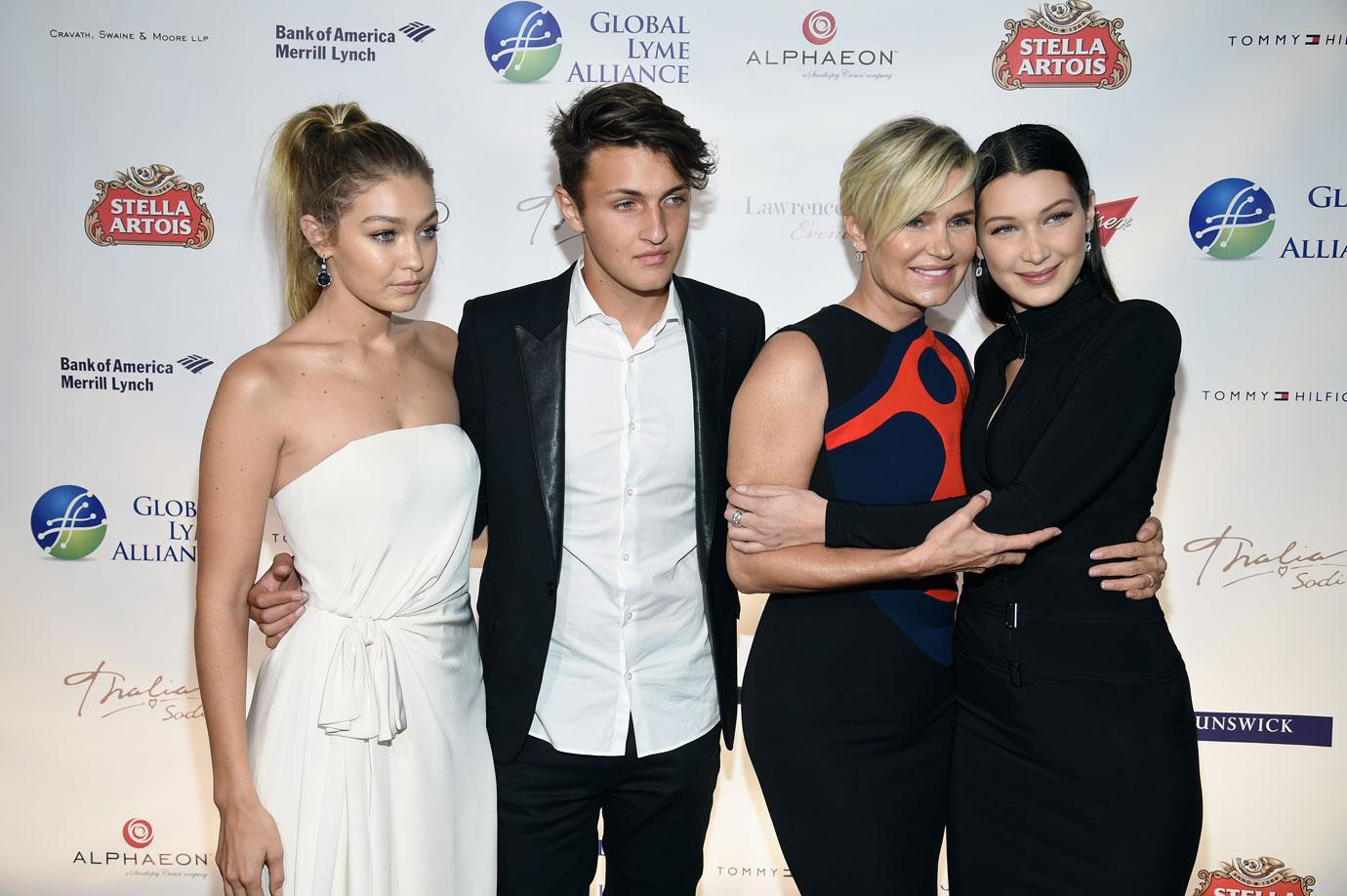 //yolanda hadid divorce david foster abandon lyme disease