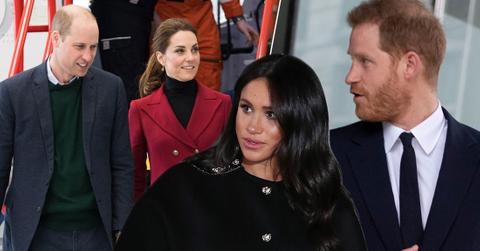 Meghan & Harry's baby as Kate & William