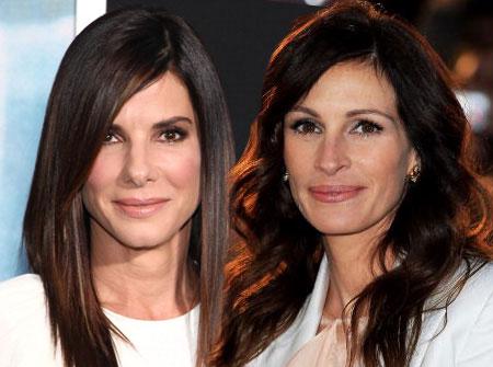 //julia roberts sandra bullock oscars pp