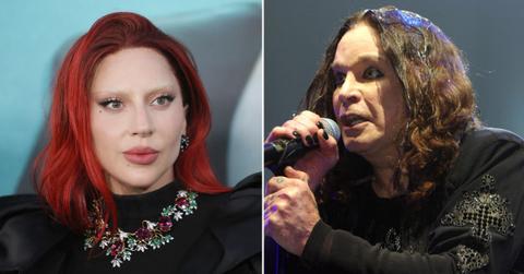 Side by side photo of Lady HGaga and Ozzy Osbourne