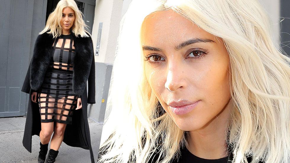 Kim Kardashian Bondage Dress