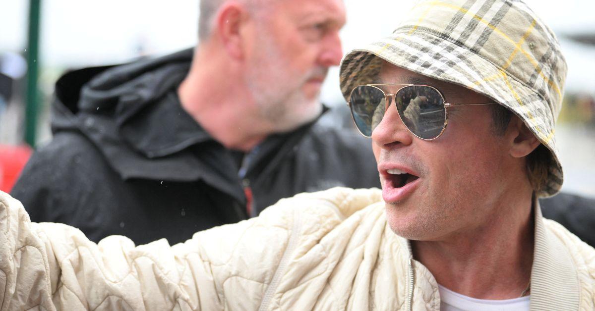 Brad Pitt Ines de Ramon Grand Prix 