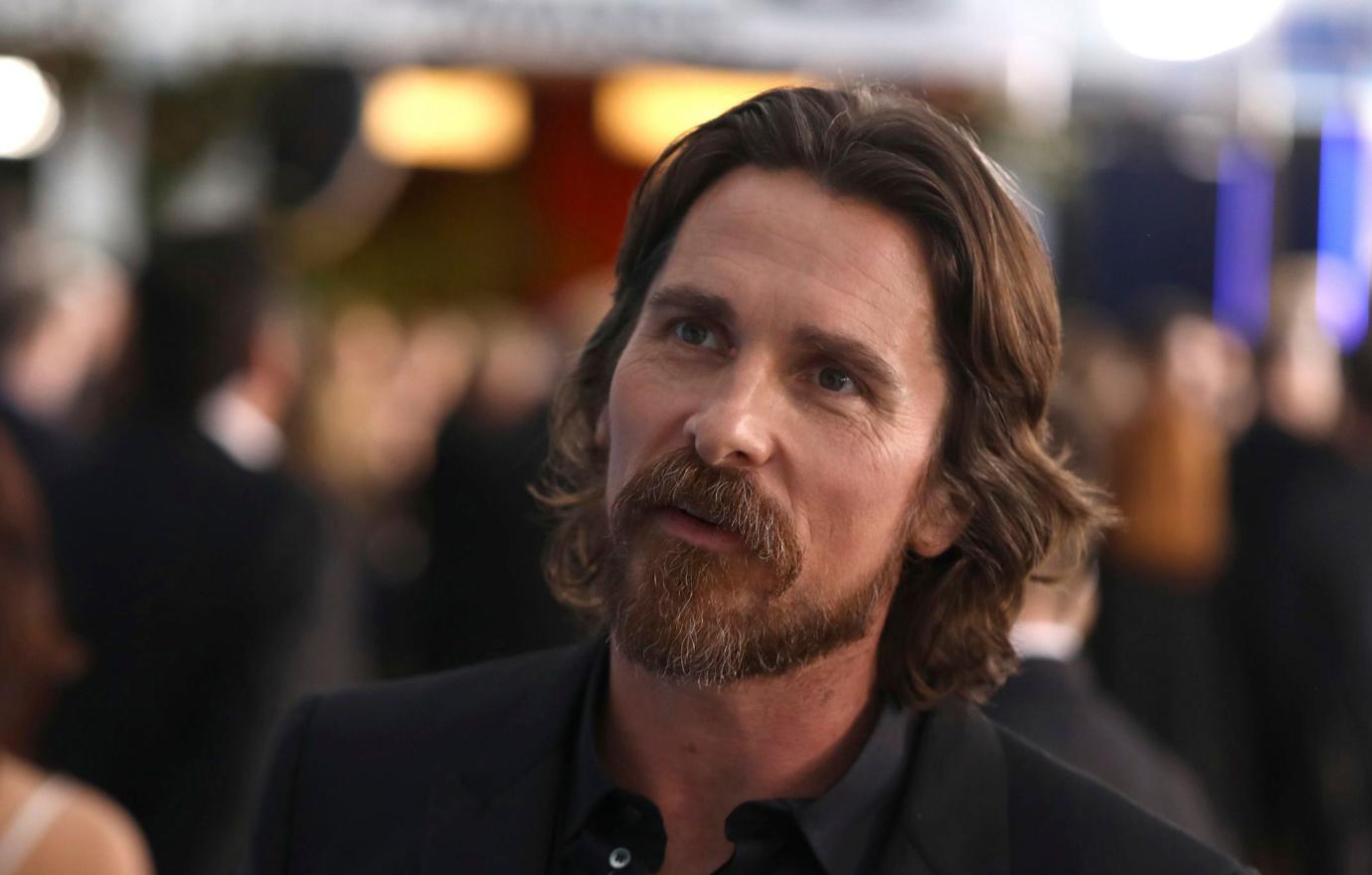 Christian Bale with beard