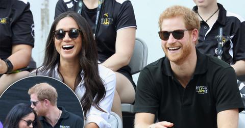 prince harry dating meghan markle first public photo invictus games