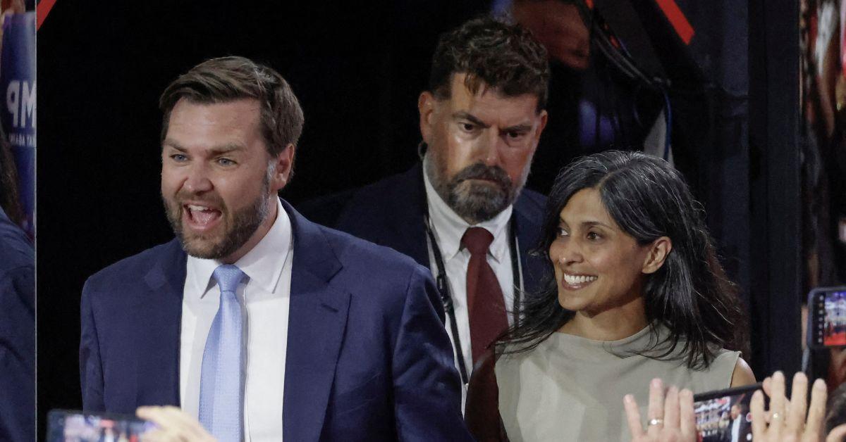 Photo of JD Vance and Usha Vance
