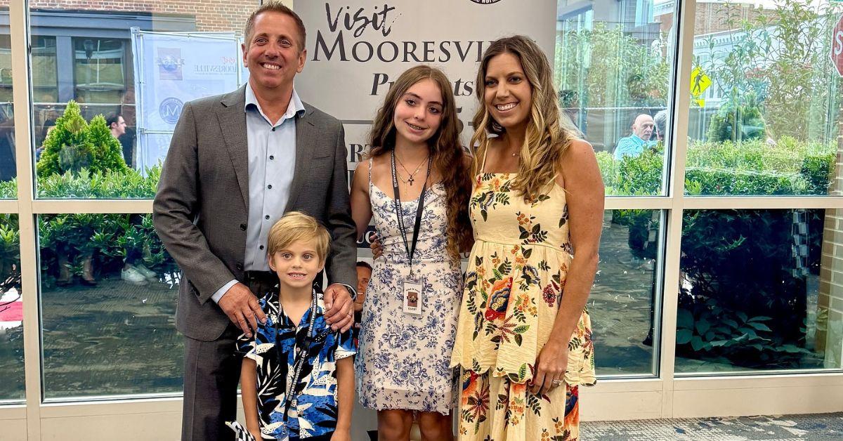 Biffle and his family