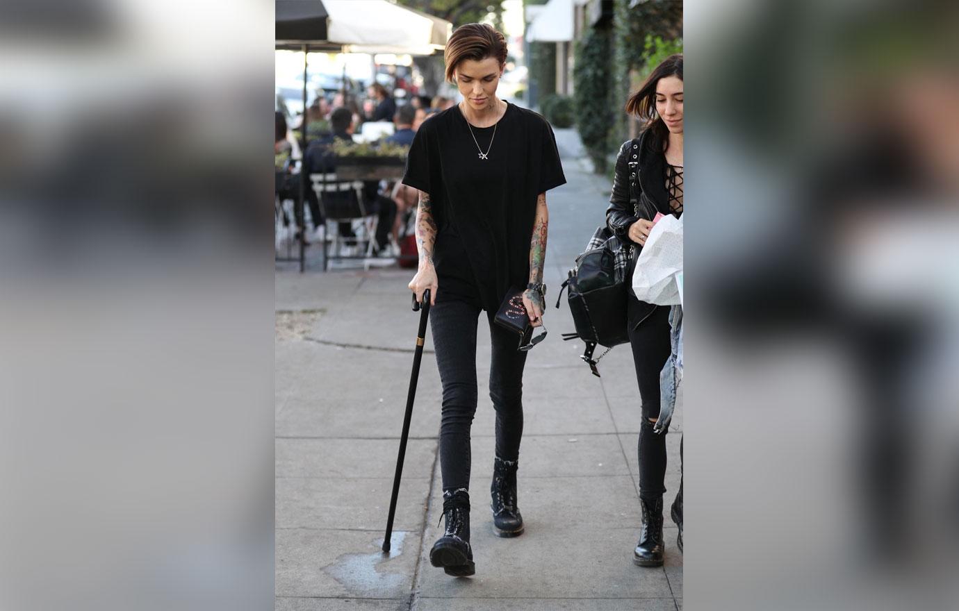 Ruby Rose cane health crisis