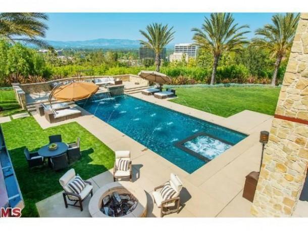 //kevin james lists encino mansion  x