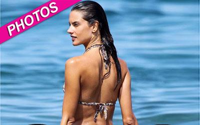 //alessandra ambrosio bikini _ _
