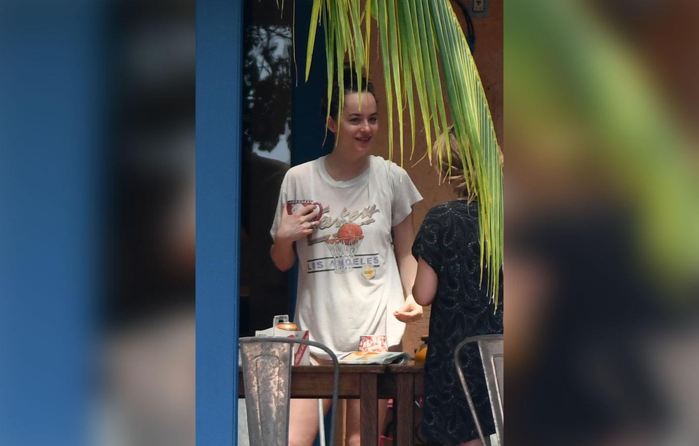 //dakota johnson bathing suit miami