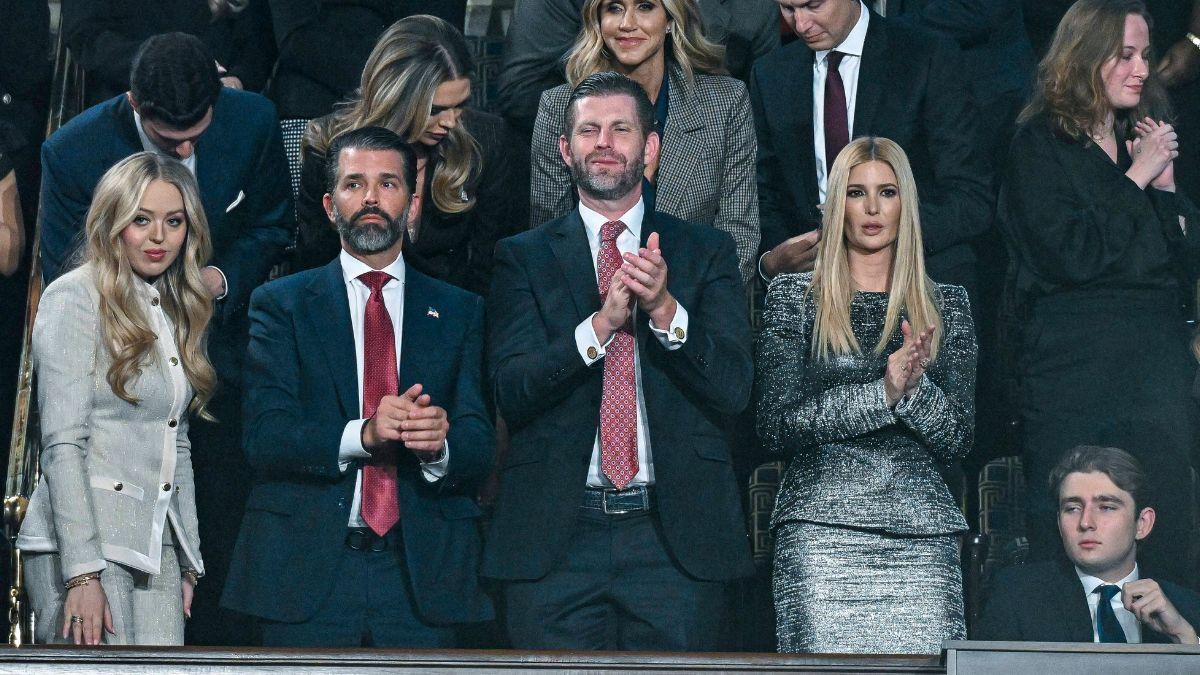 Photo of Donald Trump's children