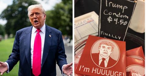 The new photos of Trump and the sick pedo were released on Friday morning.