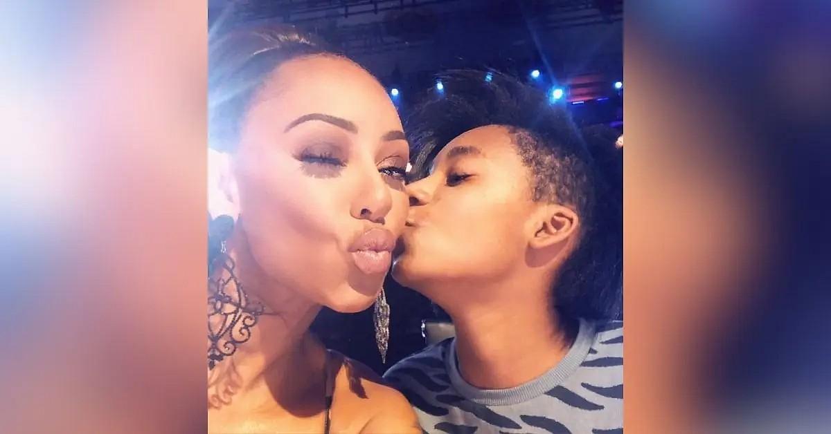 Photo of Mel B and daughter