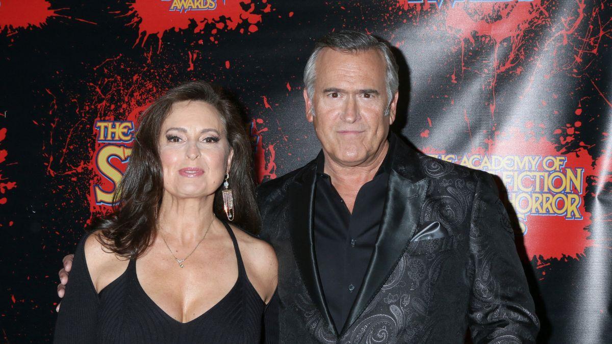 Photo of Bruce Campbell and Ida Gearon