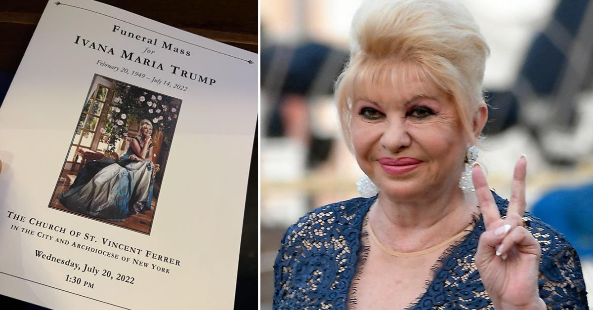 Ivana Trump mourned at Upper East Side funeral