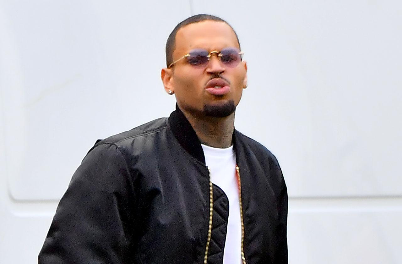 chris brown restraining order stalking