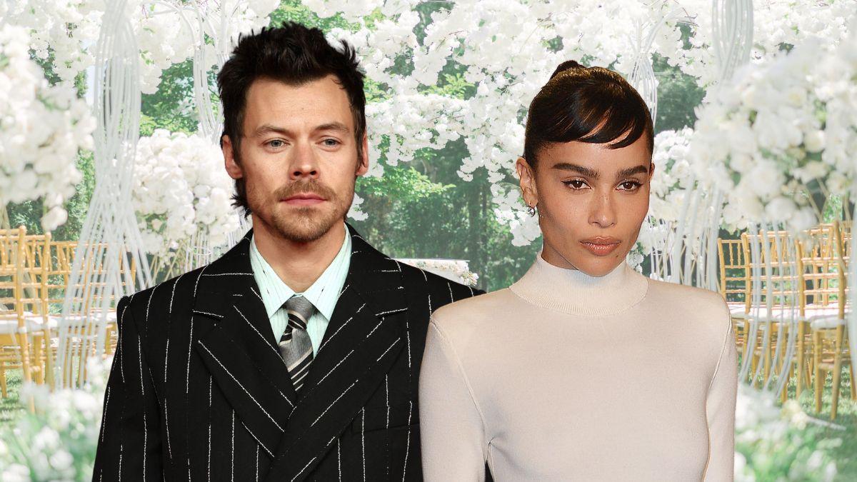Photo of Harry Styles and Zoe Kravitz
