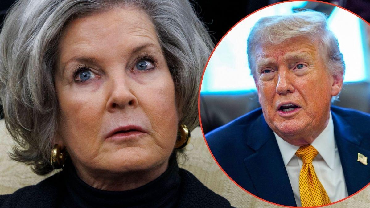 Photo of Susie Wiles, Donald Trump