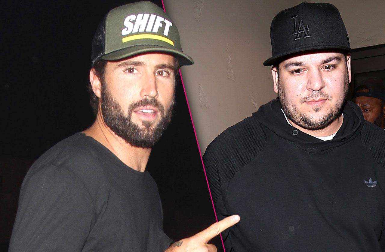 //brody jenner fight rob kardashian pp