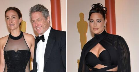 hugh grant trashed for awkward oscars interview with ashley graham pp