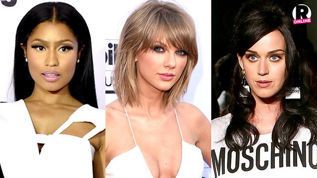 Katy Perry Taylor Swift & Nicki Minaj Feud