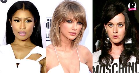 Katy Perry Taylor Swift & Nicki Minaj Feud