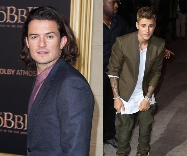 //orlando bloom justin bieber celebrity fued